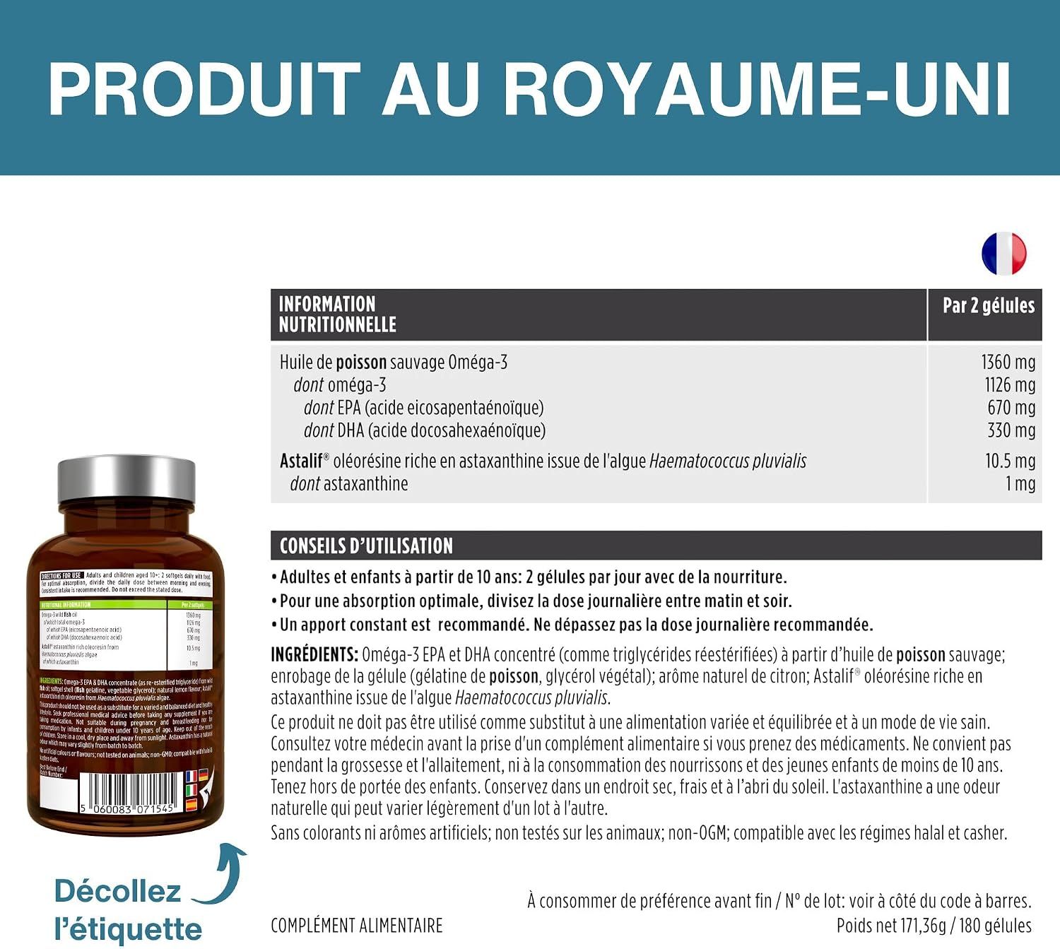 Graphique montrant des niveaux cellulaires 3,5x plus élevés avec l'huile de poisson Igennus rTG.
