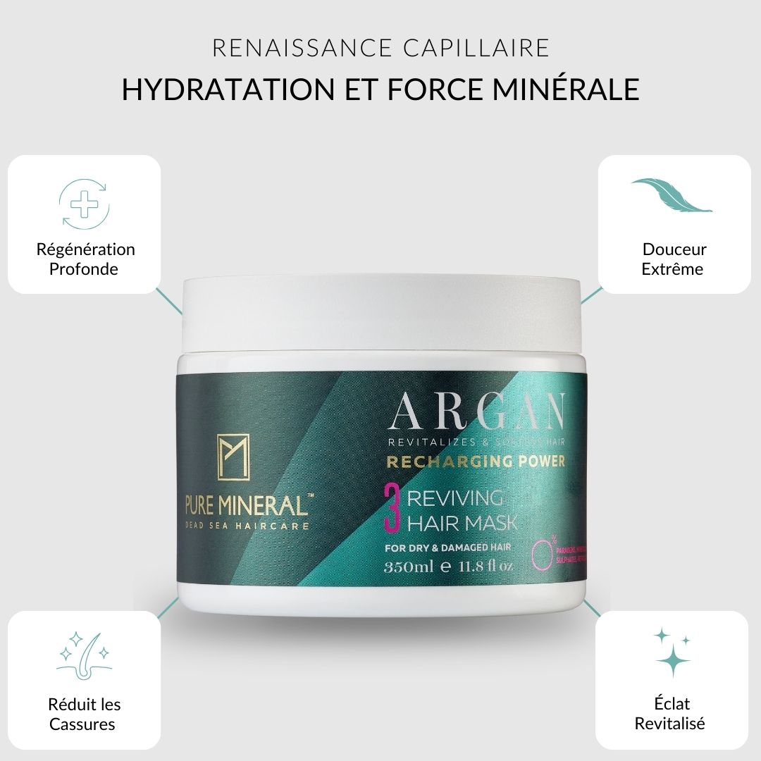 Pure Mineral - Masque Argan Réparateur