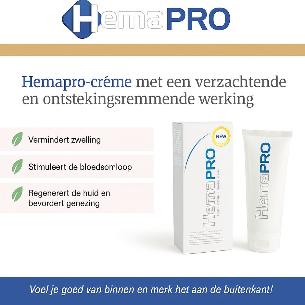 500Cosmetics Hemapro Crème tegen aambeien
