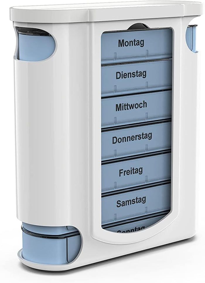 Haro Witte pillendoos – eenvoudige weekplanner