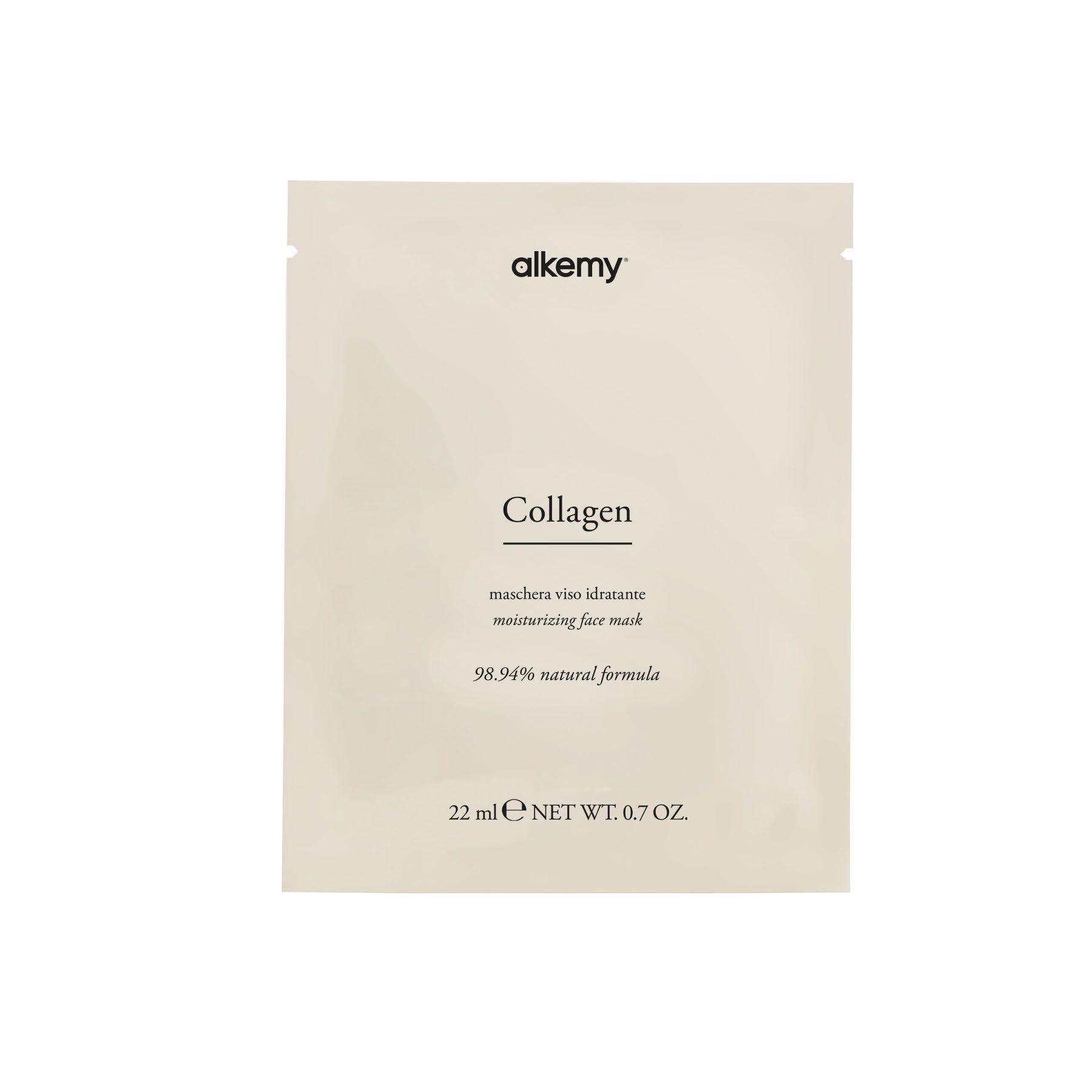 Allemy Collageen gezichtsmasker, 22 ml.