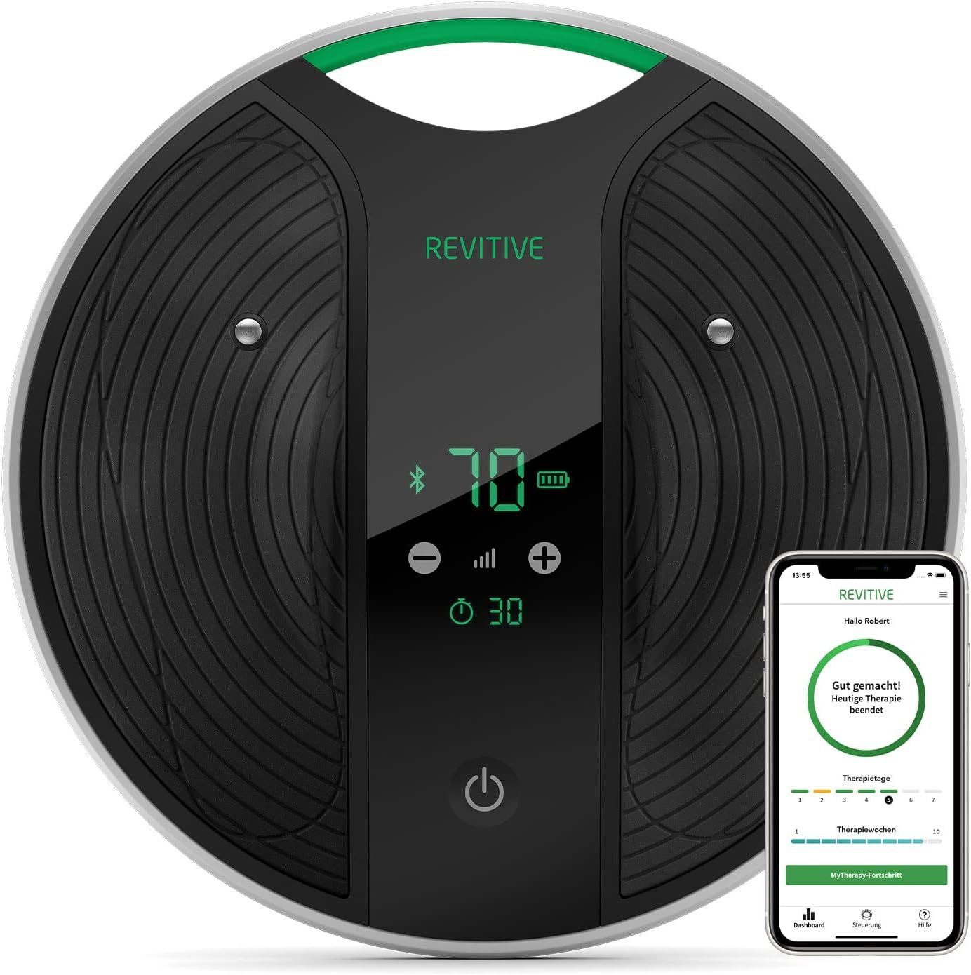 REVITIVE Medic Coach avec écran numérique et application smartphone.