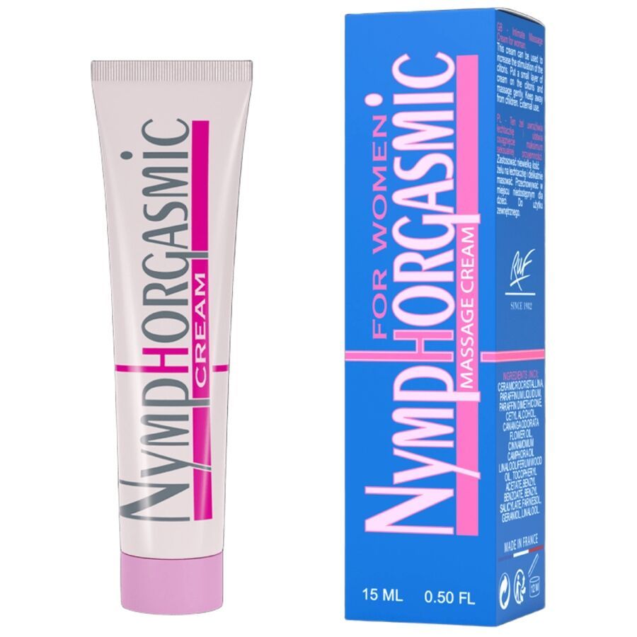 Crème tube en doos voor vrouwen, 15 ml.