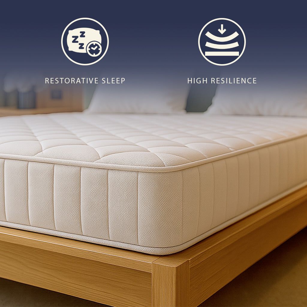 The White Stone Brandvertragende Matras 180x200 van Memory Foam Hoogte 20 cm | Orthopedisch