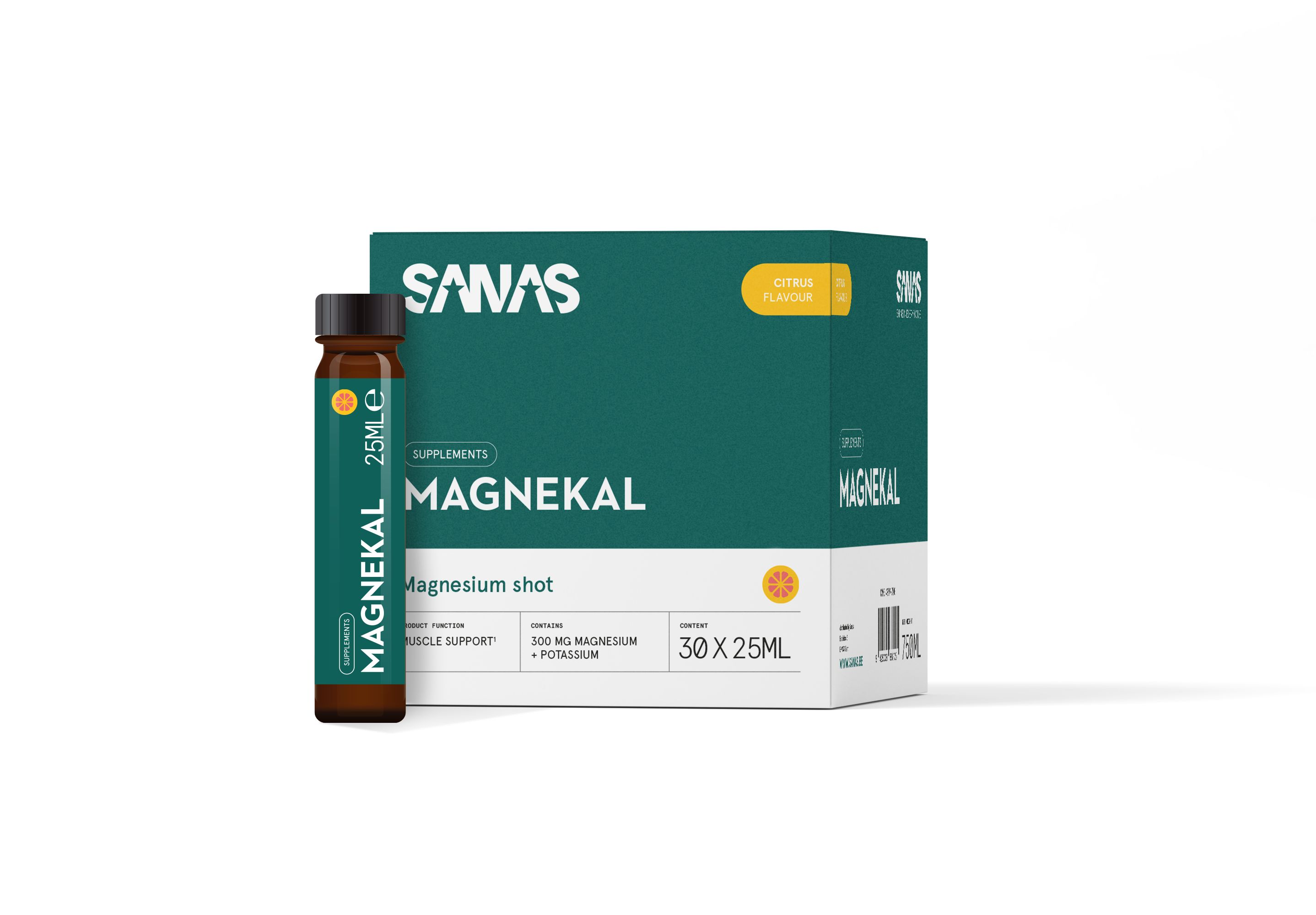 Sanas Magnekal (Magnesium shot) Citrus