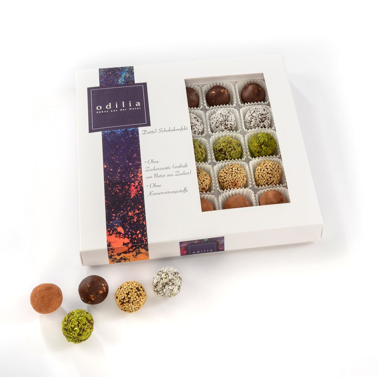 odilia Confiserie bio au chocolat et aux dattes
