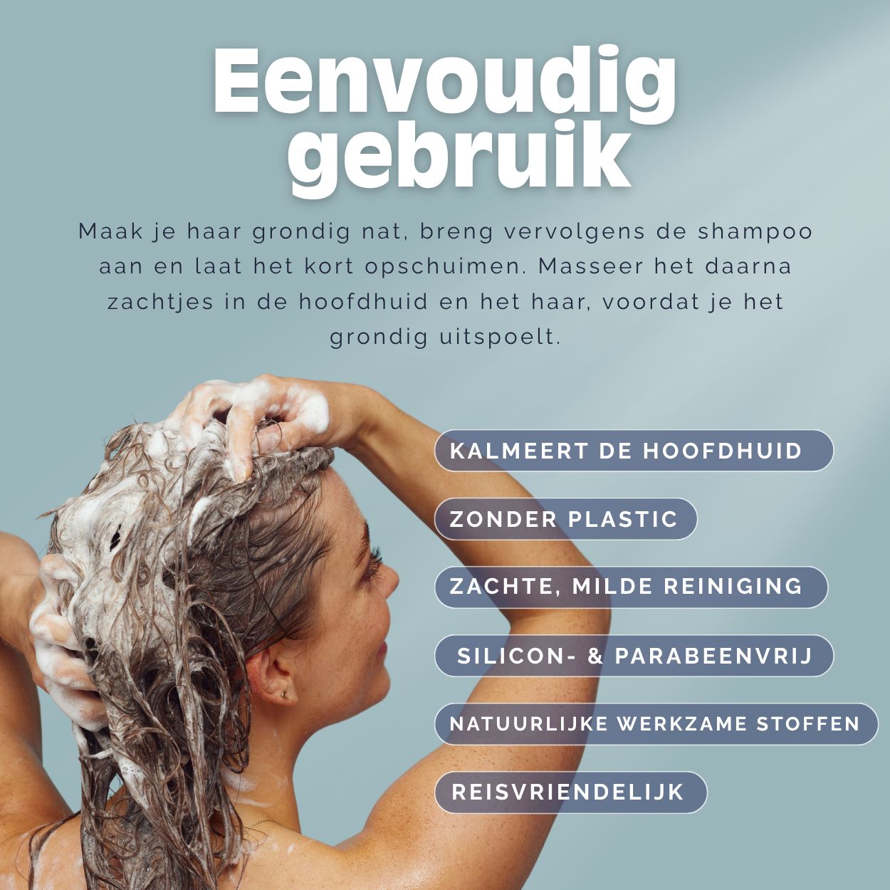 VitalizeNature Ocean Therapy Shampoo Bar – Algenextracten & olijfolie