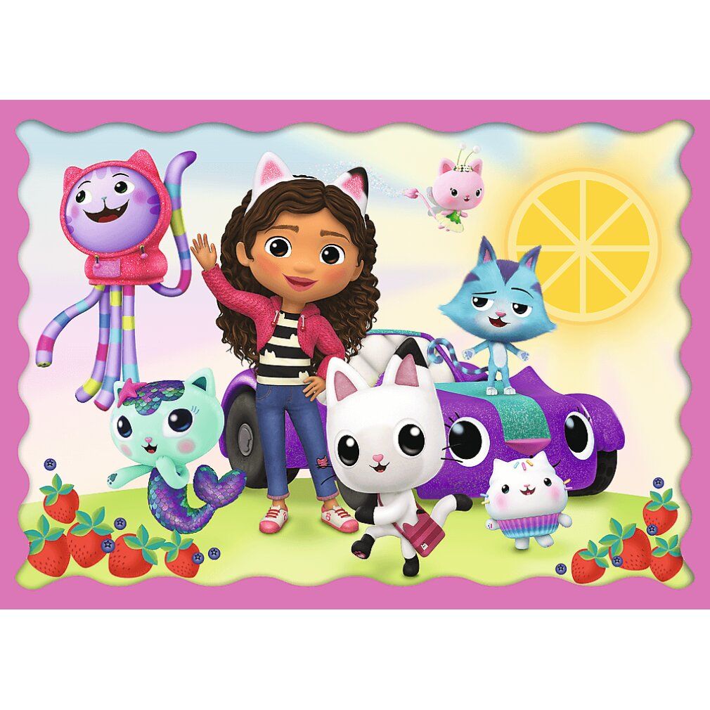 trefl Puzzel Gaby's Magic House 4in1 (35,48,54,70 stuks)