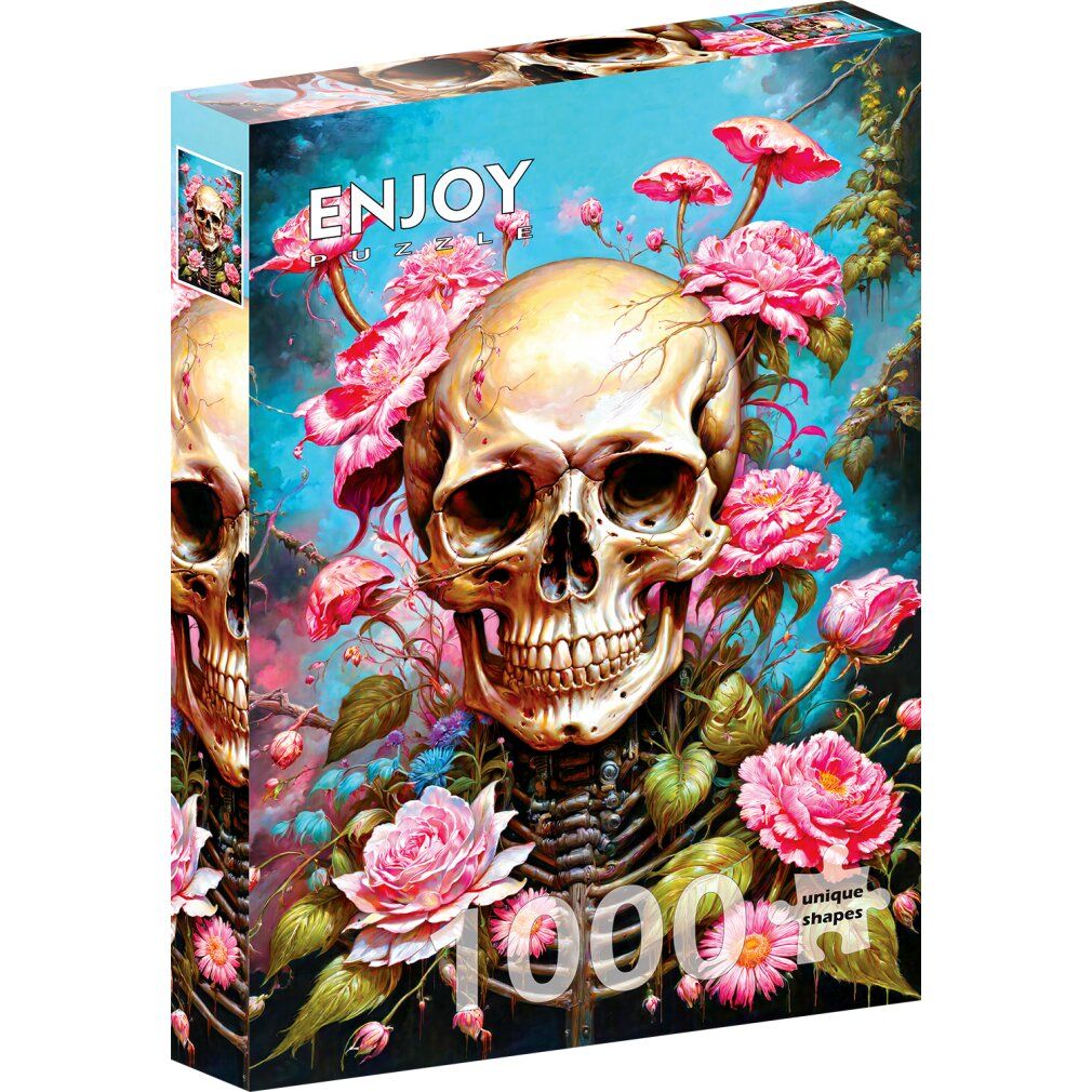 enjoy Puzzle Jardin Squelette 1000 pièces