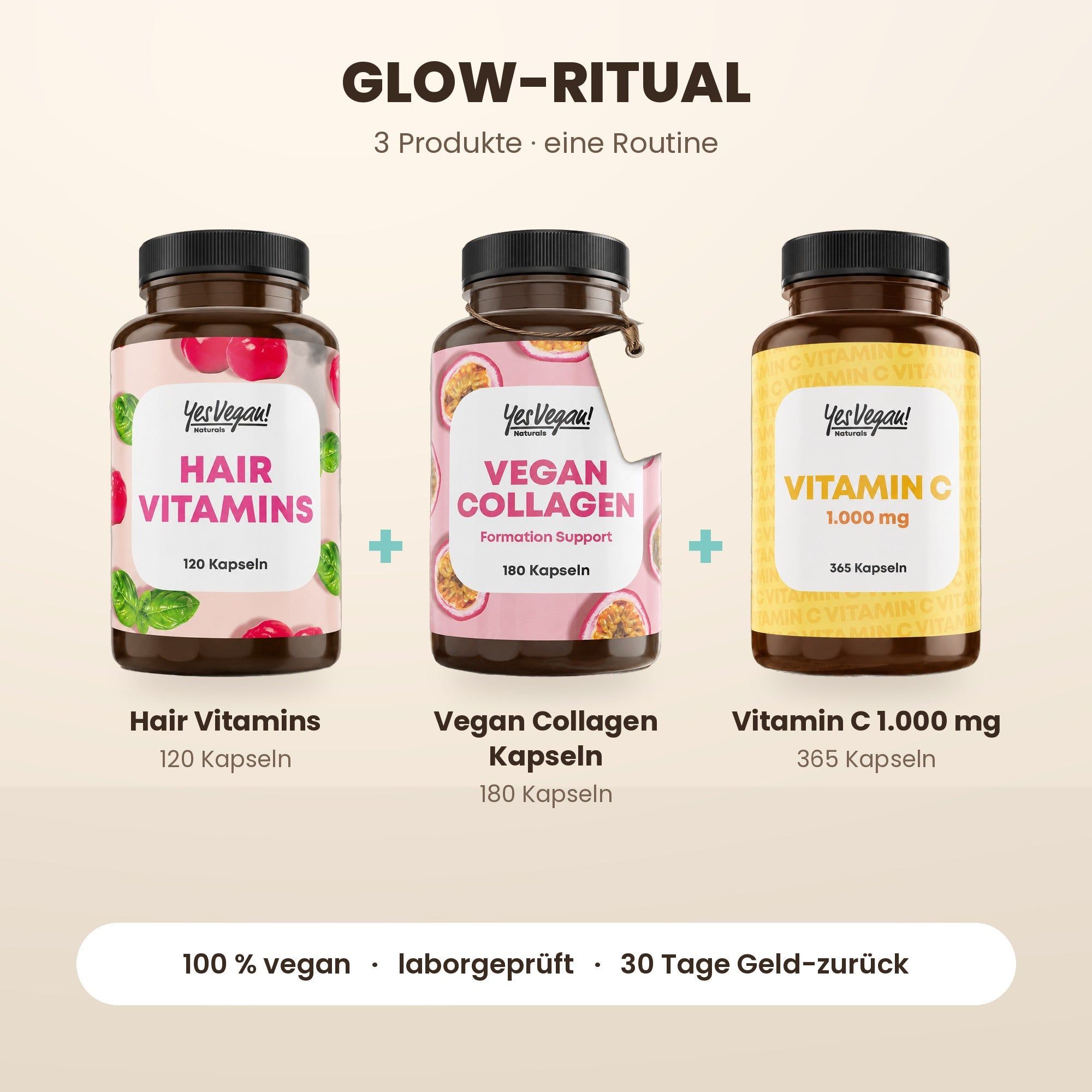 Yes Vegan! Leber Forte en Bitter Super Foods capsules.