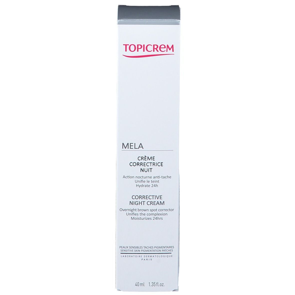 Topicrem Mela Crème Correctrice Nuit