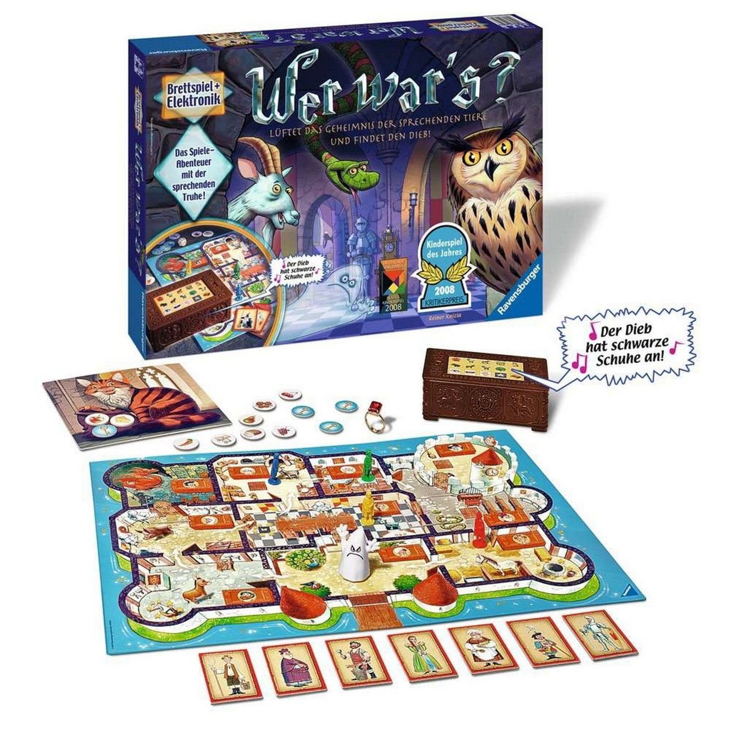 Ravensburger Wie was het? Brettspiel (Kinderspiel des Jahres 2008)