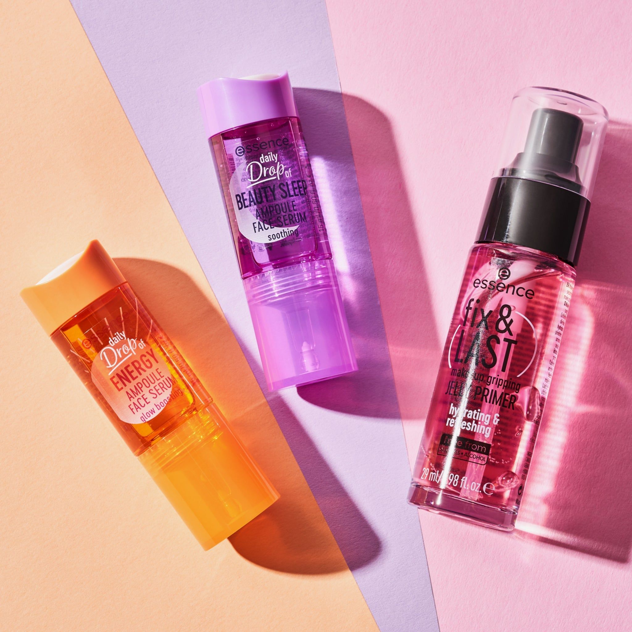 Essence fix & LAST make-up gripping JELLY PRIMER
