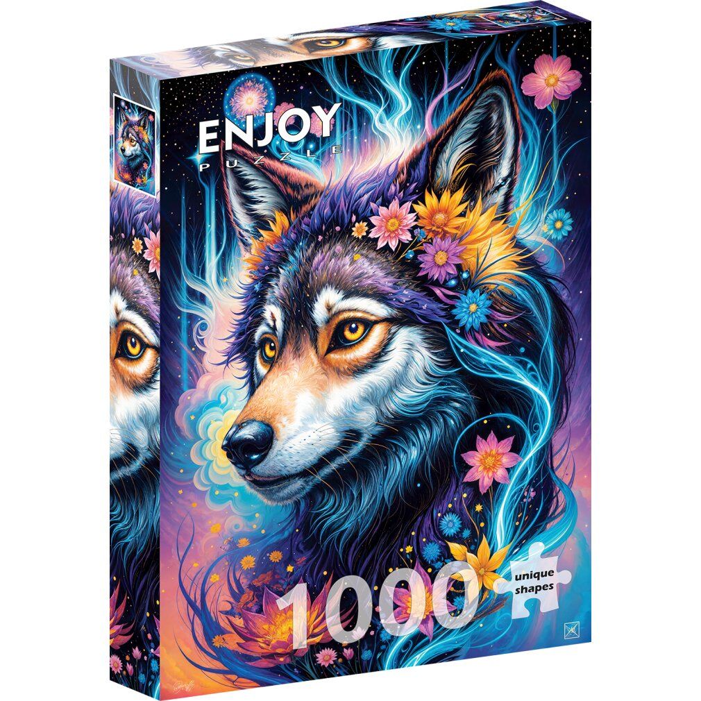 enjoy Puzzel Magic Wolf Portret 1000 Delen