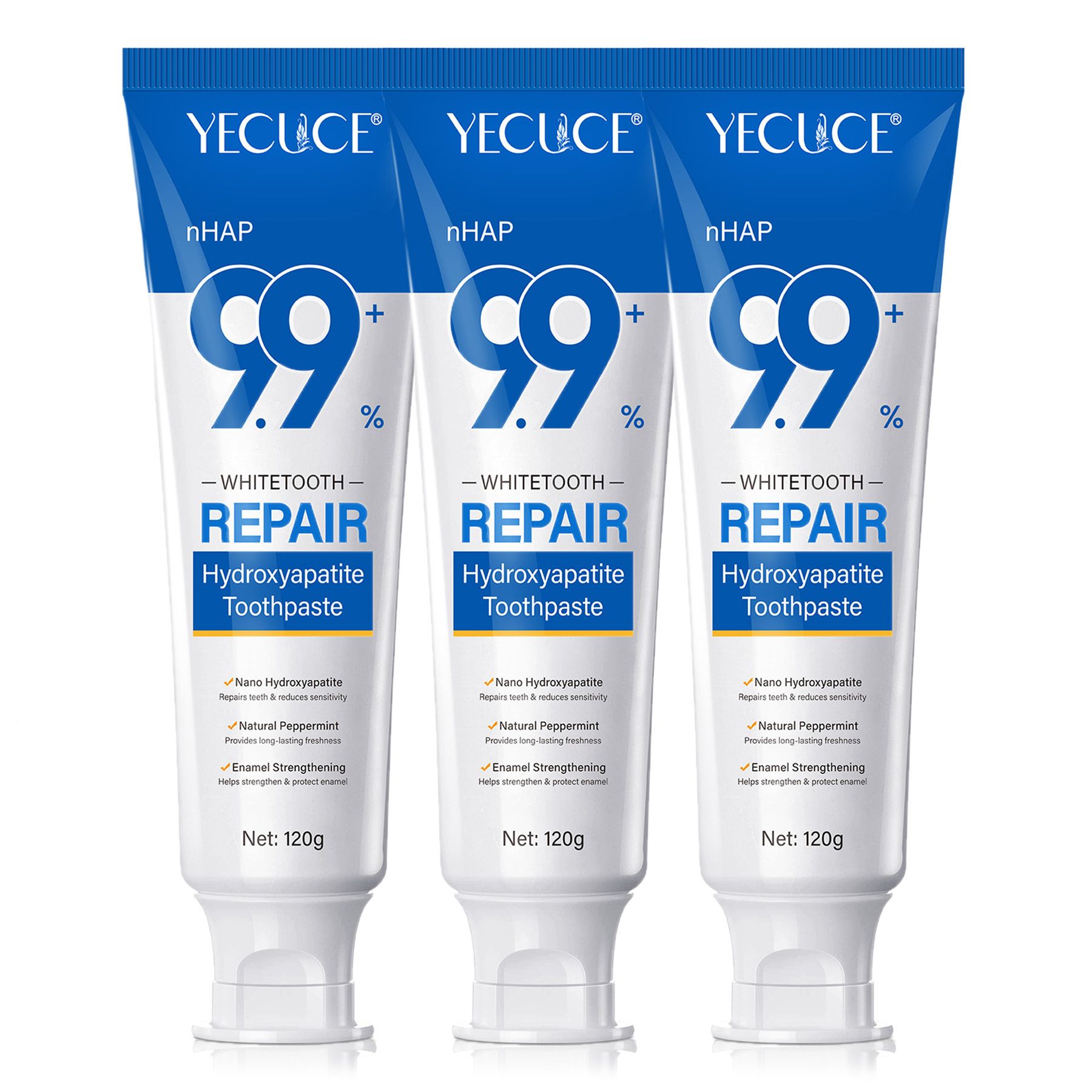 ALIVER Dentifrice blanchissant à l'hydroxyapatiteconcentration supérieure à 9,9 %