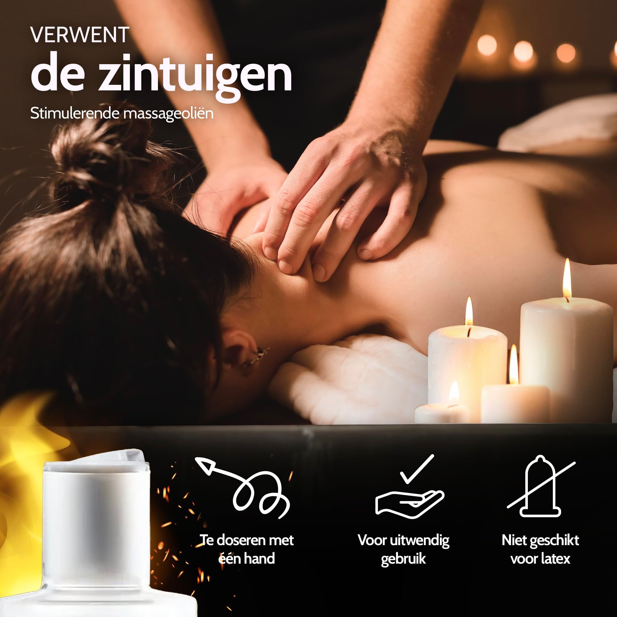 Vibratissimo Massageolie Hot Moments