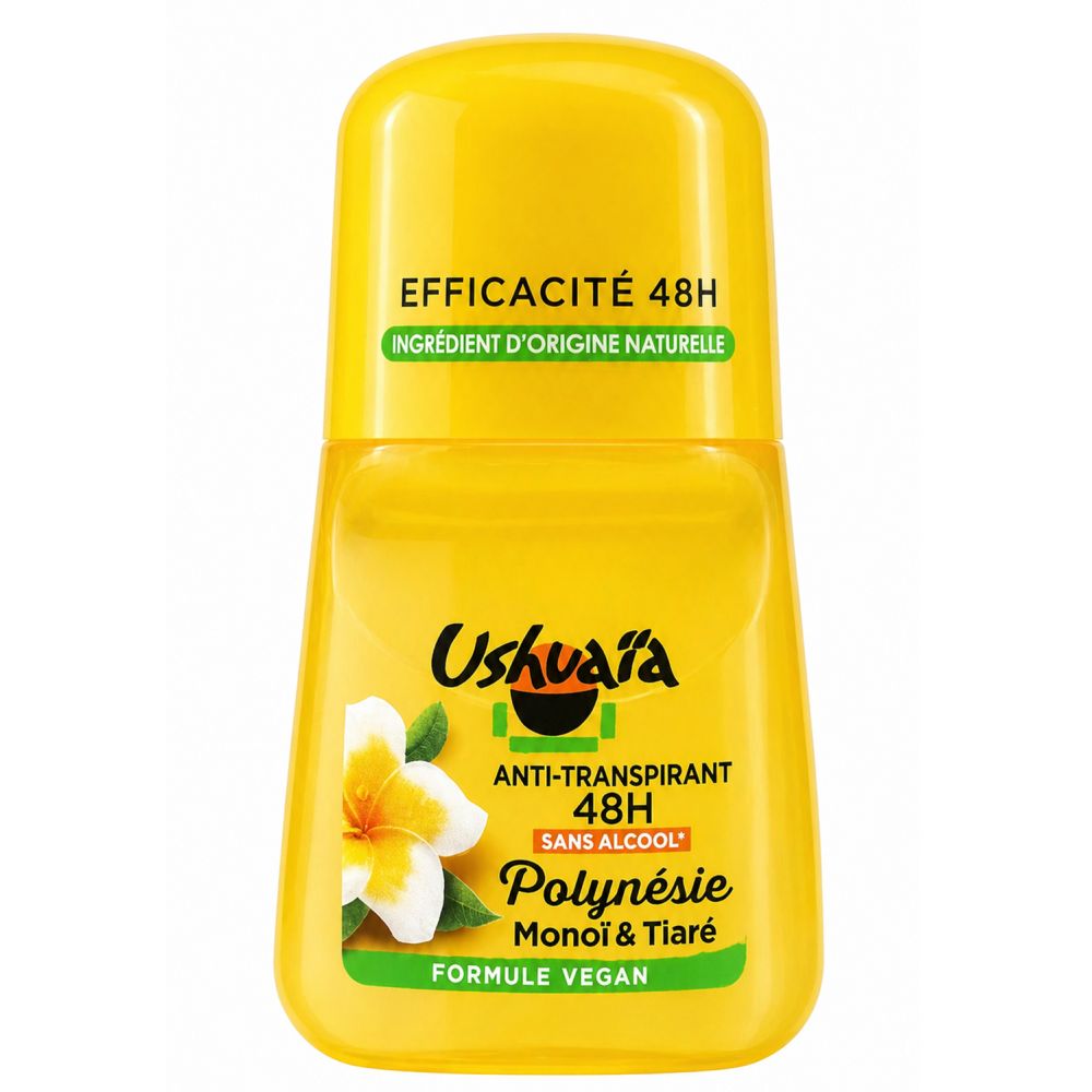 Ushuaïa - 48u Antitranspirant Deodorant met Monoï-olie & Tiarébloem