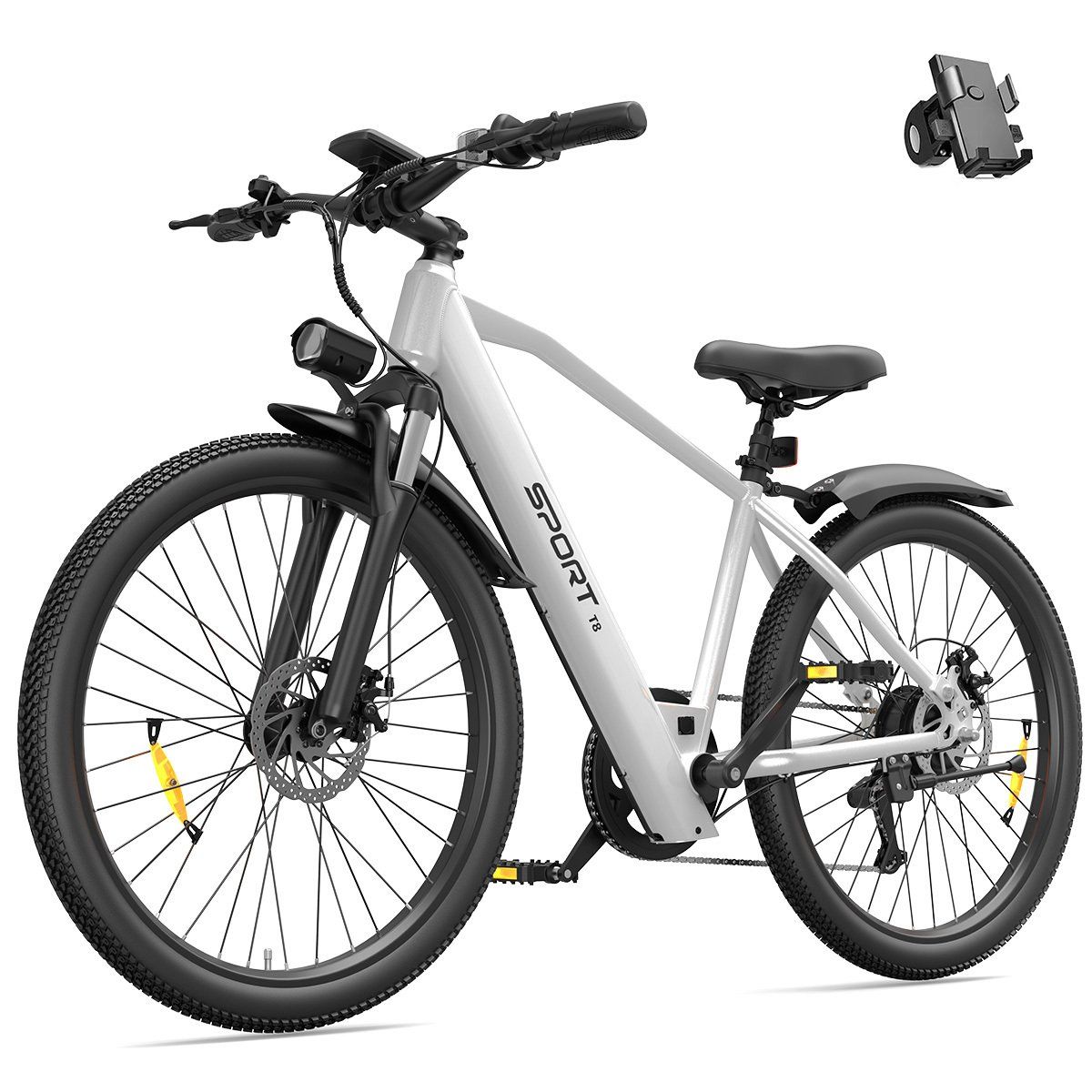 Toofly T8 Elektrische stadsfiets, 48V 13Ah accu