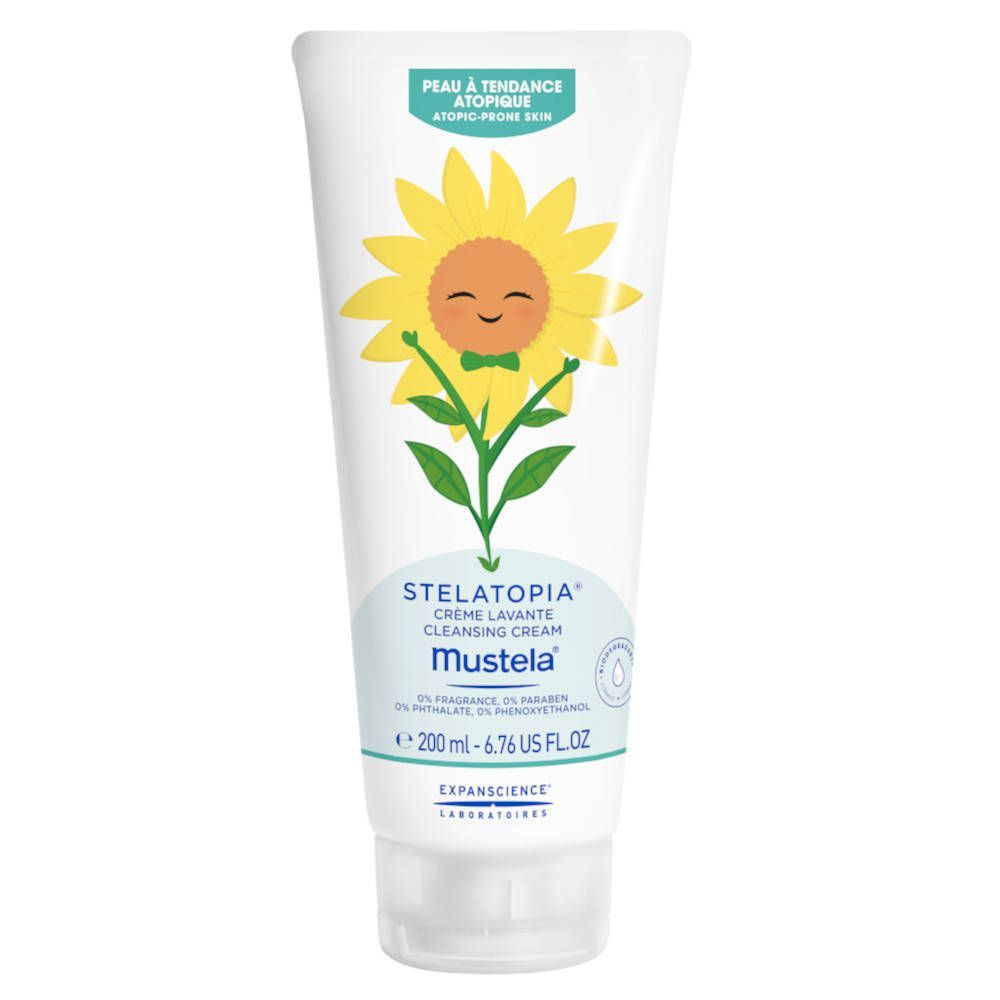 Mustela Bébé Stelatopia Crème Lavante Peau à Tendance Atopique