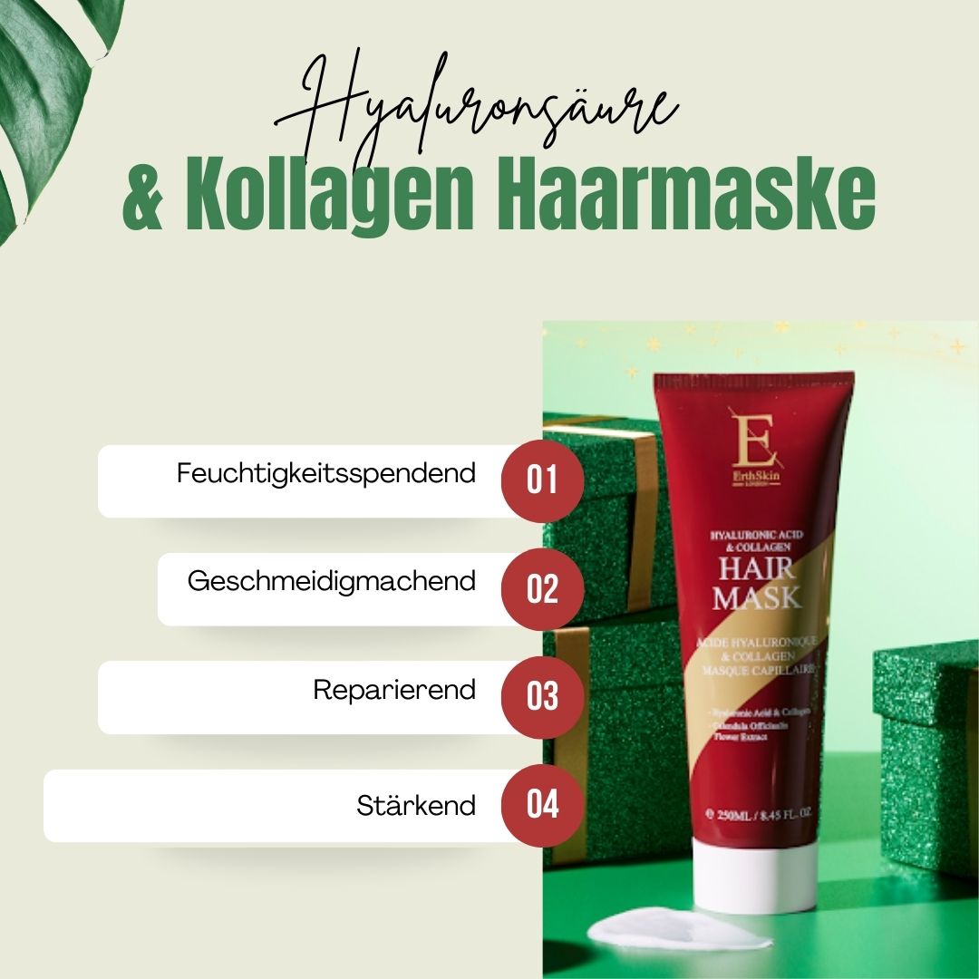 ErthSkin London Haarmasker met hyaluronzuur en collageen