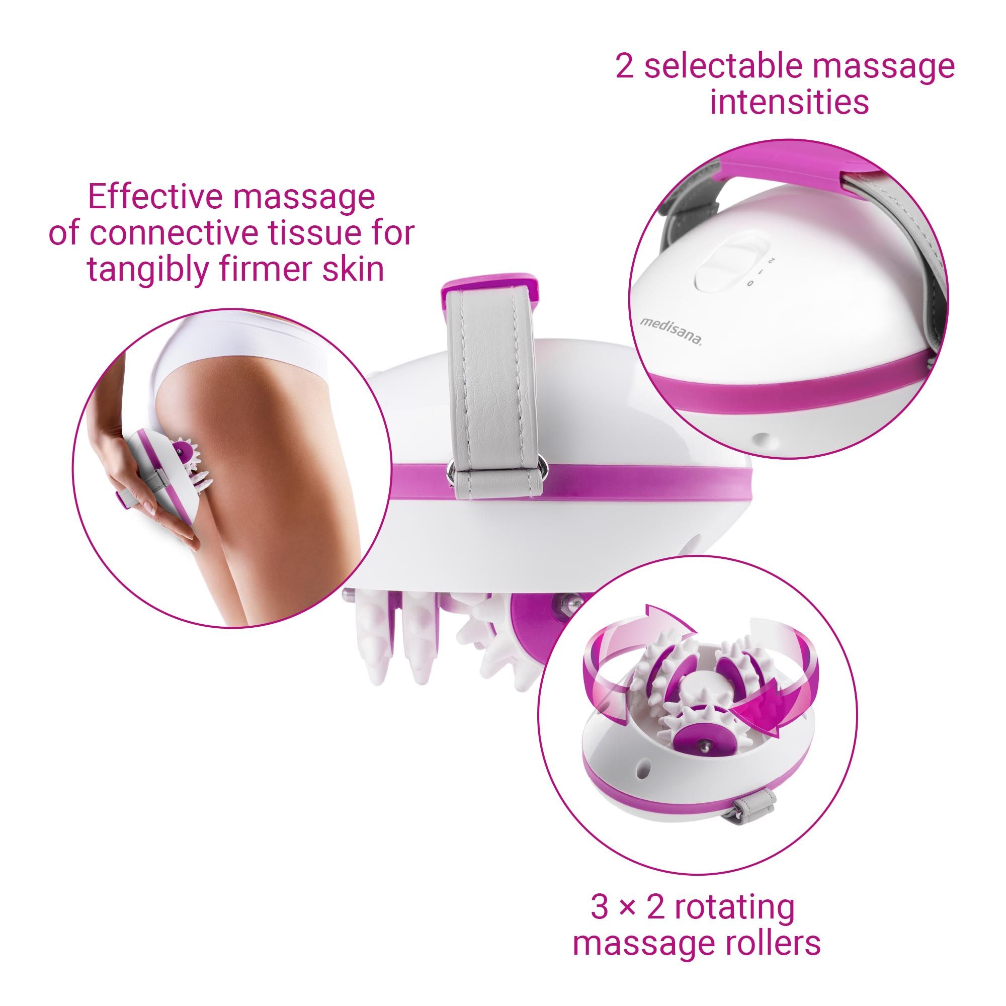 medisana AC 850 Appareil de massage anti-cellulite