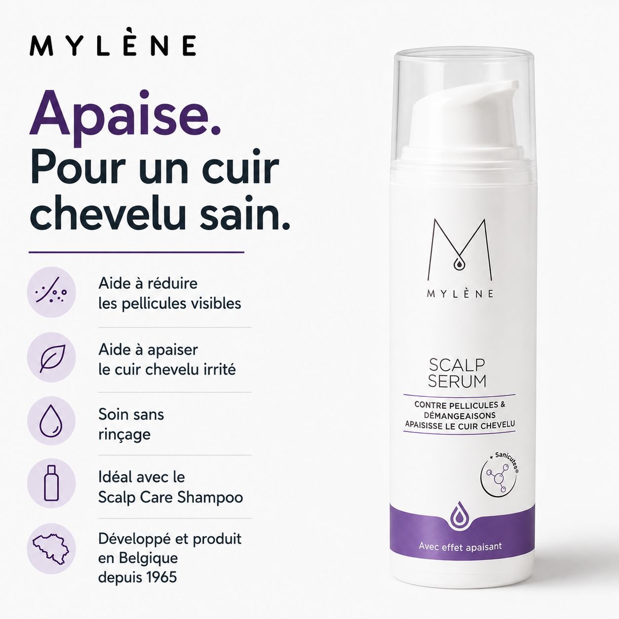 Mylène Haircare Routine Set | Contre pellicules et cuir chevelu irrité