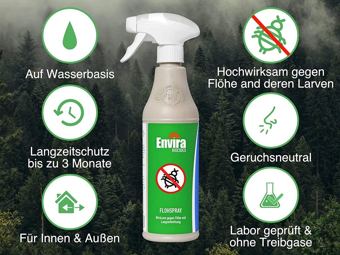 Envira Spray Anti-Puces en Pack Avantage