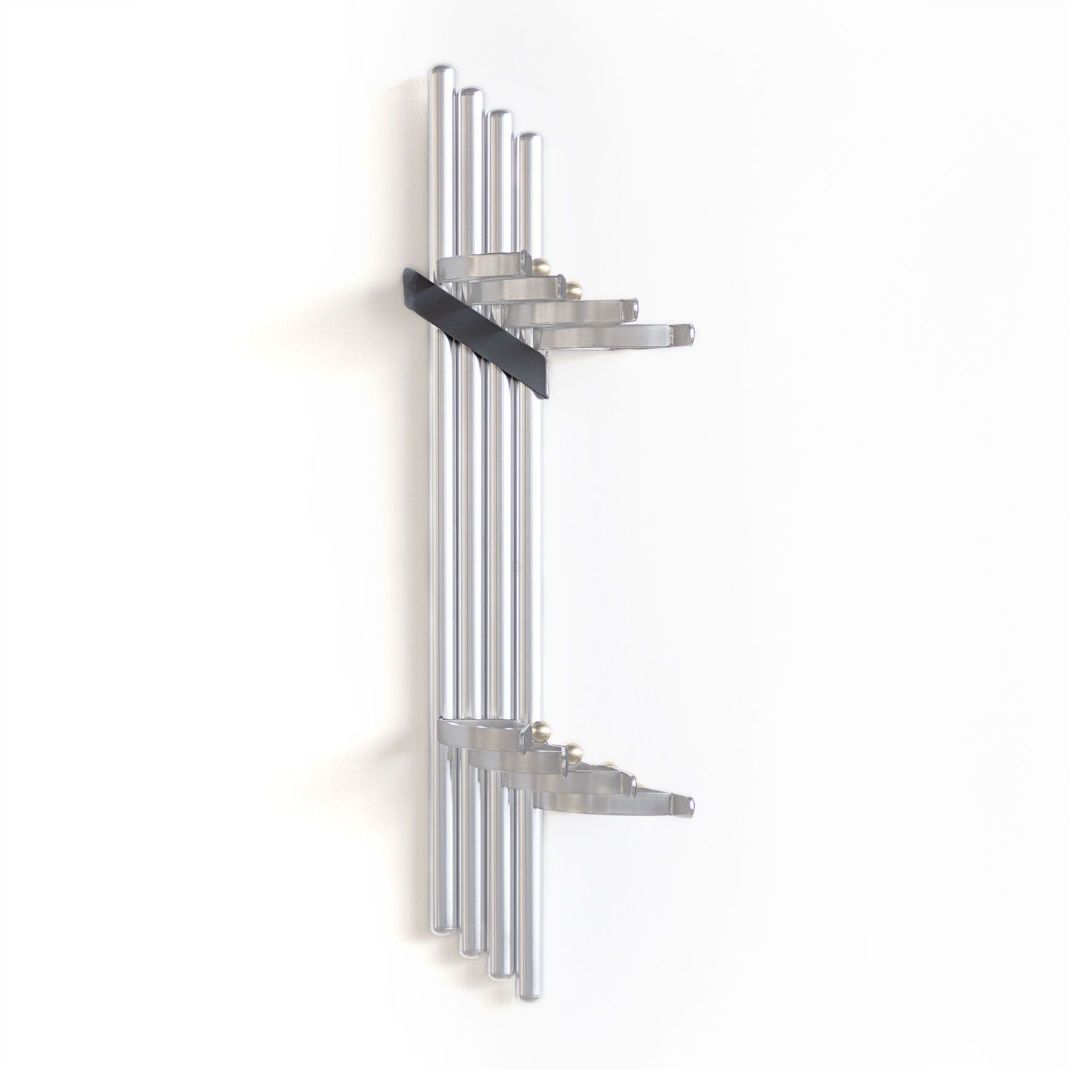 bodhi Yoga Wall - Support de rangement mural pour 4 barres transversales