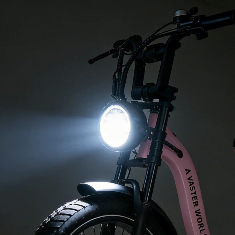 AVDL T7 Elektrische forenzenfiets met bagagedrager, 48V 18Ah accu