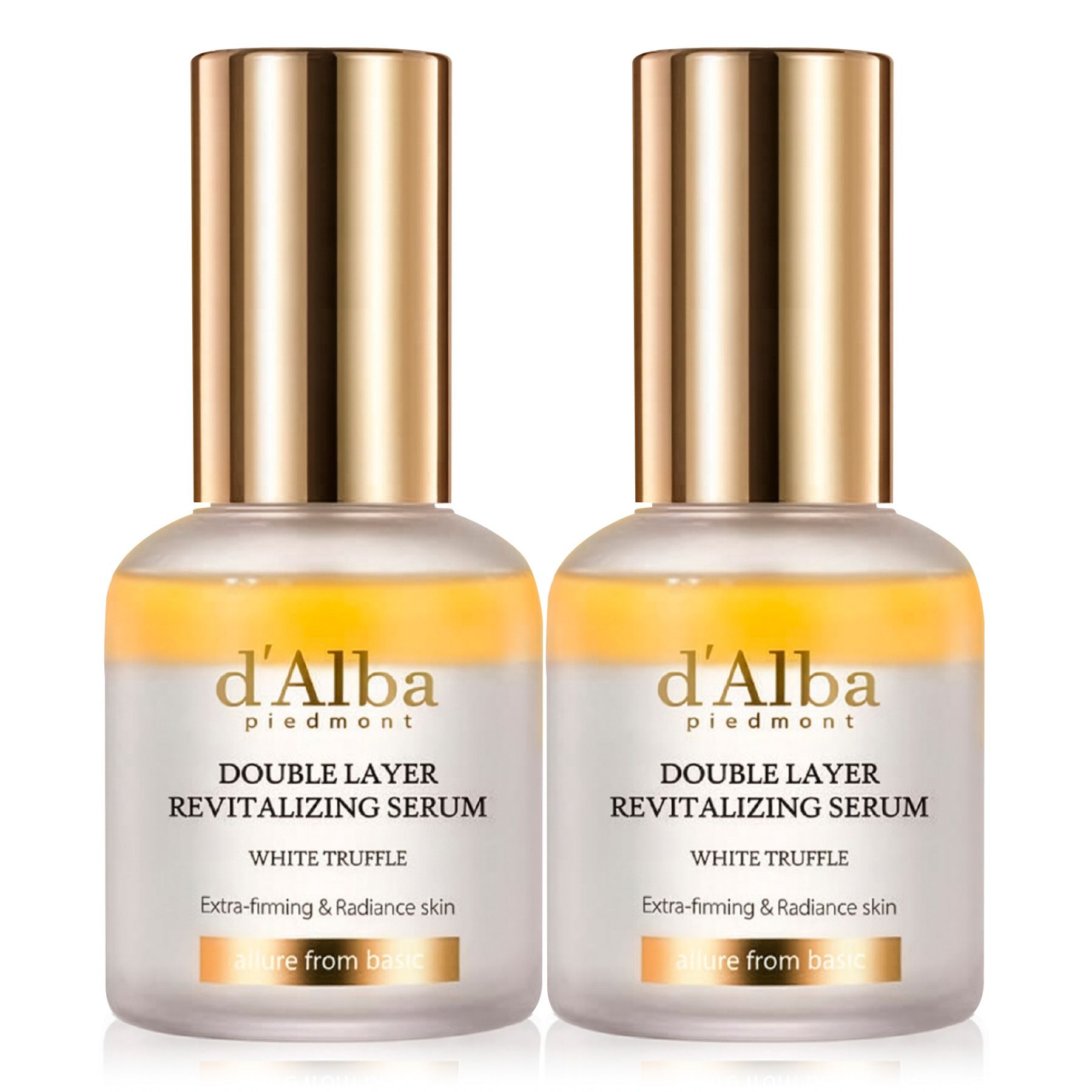 d'Alba White Truffle Double Layer Revitalizing Gezichtsserum