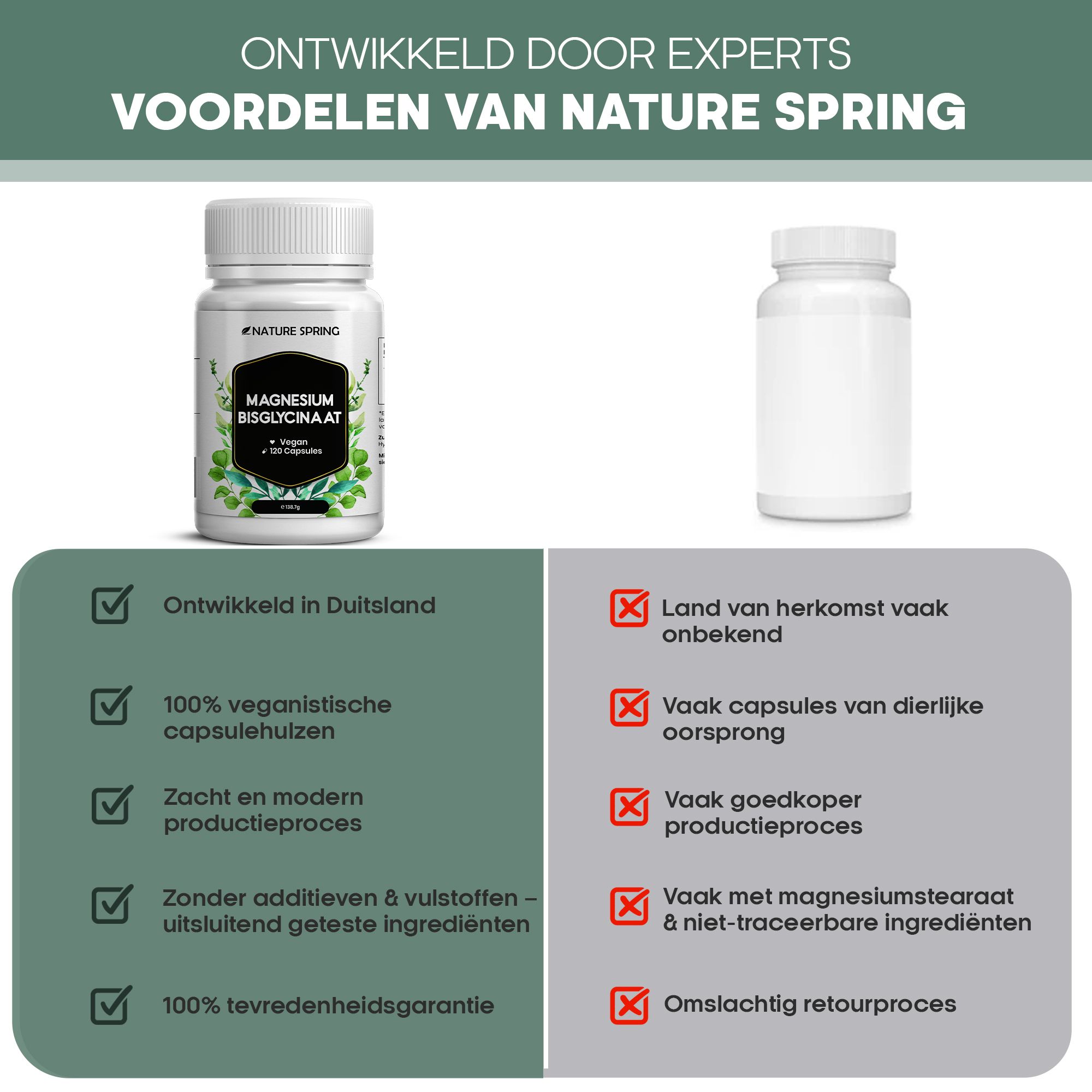 Koppel tijdens wandeling, iconen voor zenuwen, hoofd, energie. Magnesium voordelen.