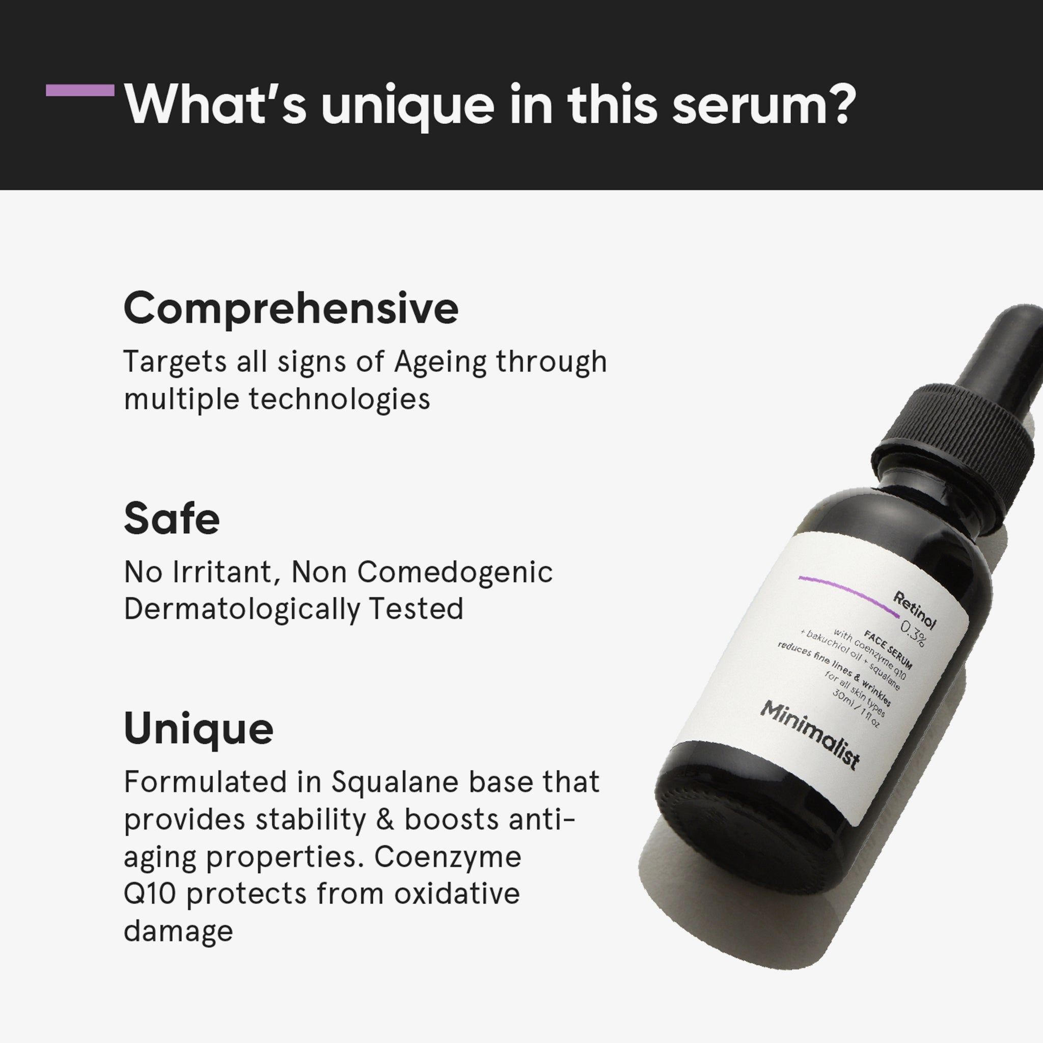 Minimalist Retinol 0.3% Face Serum