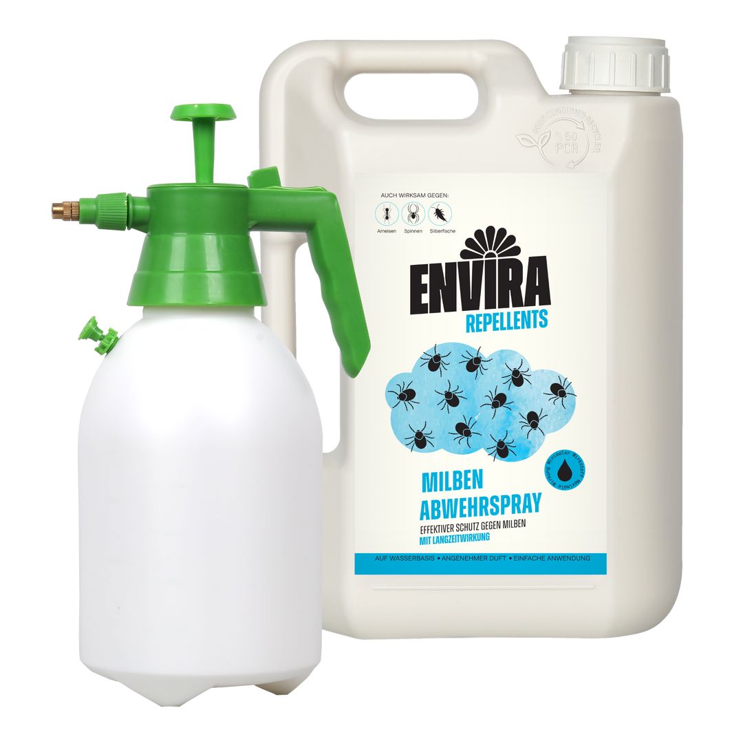 Envira Spray Anti-Acariens avec Pulvérisateur à Pression