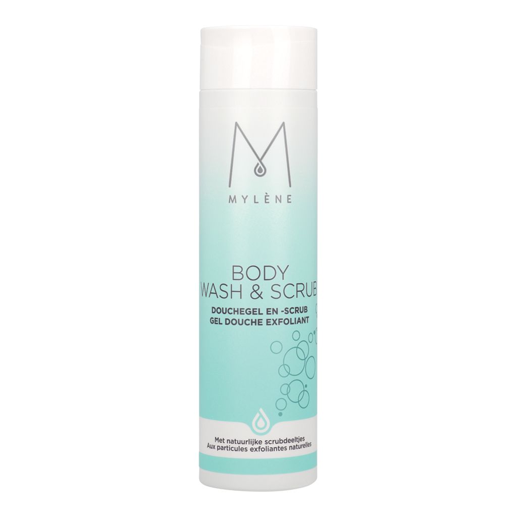 Mylène Body Wash & Scrub | 2-in-1 douchegel en scrub
