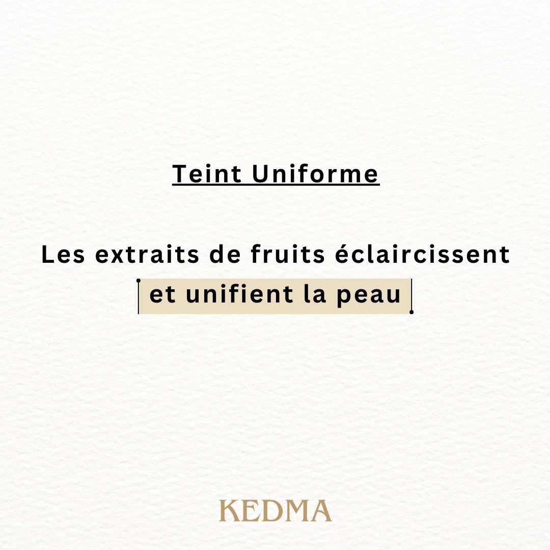 Kedma - Peeling Doux pour le Visage aux Extraits de Fruits