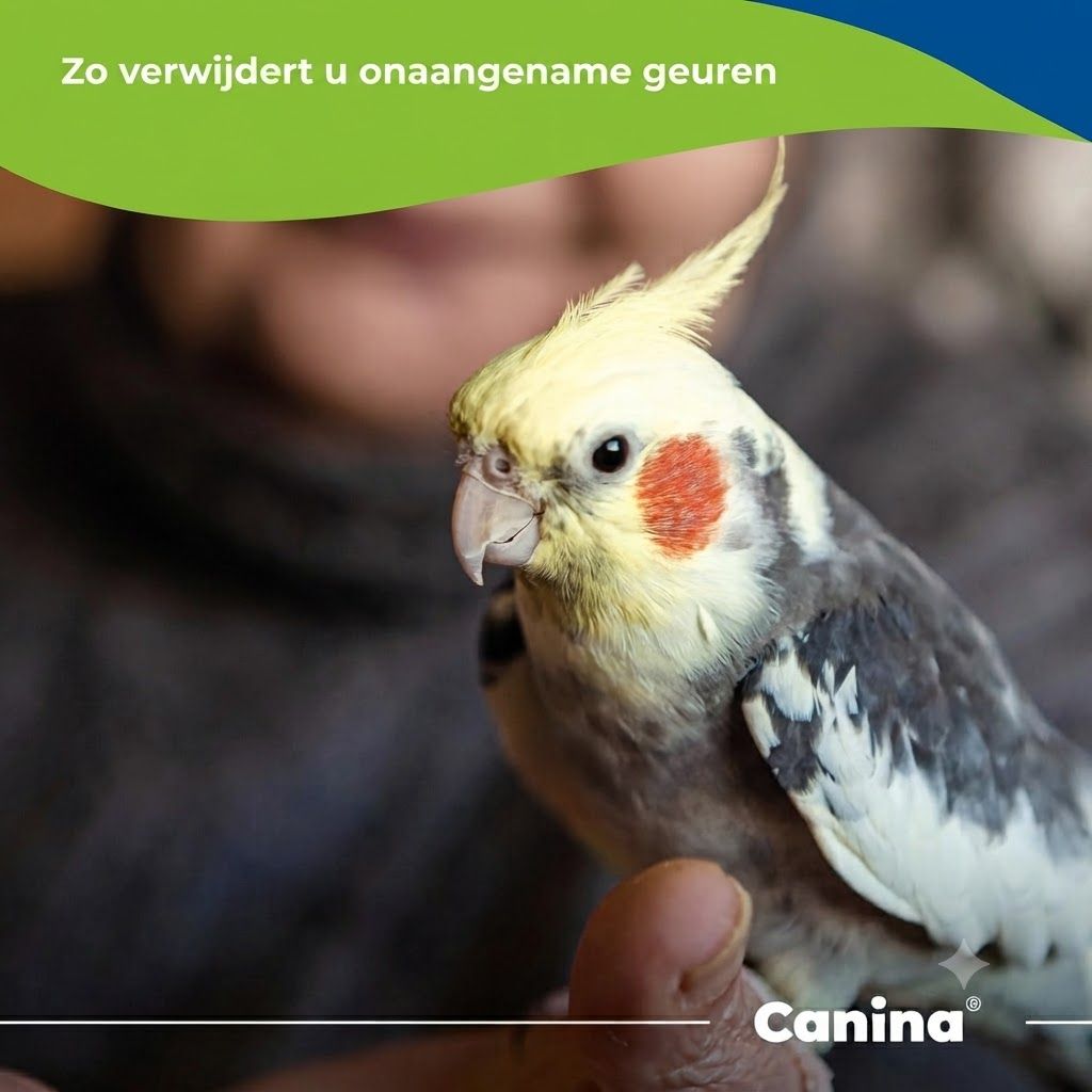 Canina PETVITAL Bio-Fresh & Clean sprayfles, met sproeikop, wit.