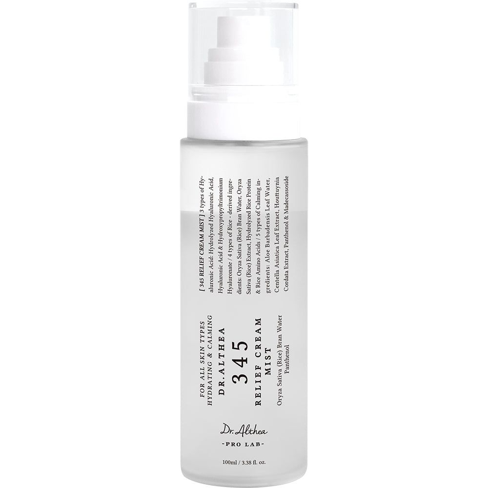Dr. Althea 345 Relief Cream Mist - Hydraterende gezichtsnevel 100 ml