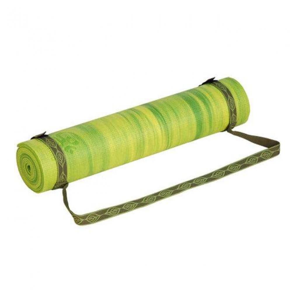 bodhi Draagriem yogamat gedessineerd, olijf