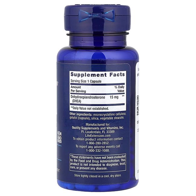 Life Extension DHEA 15 mg