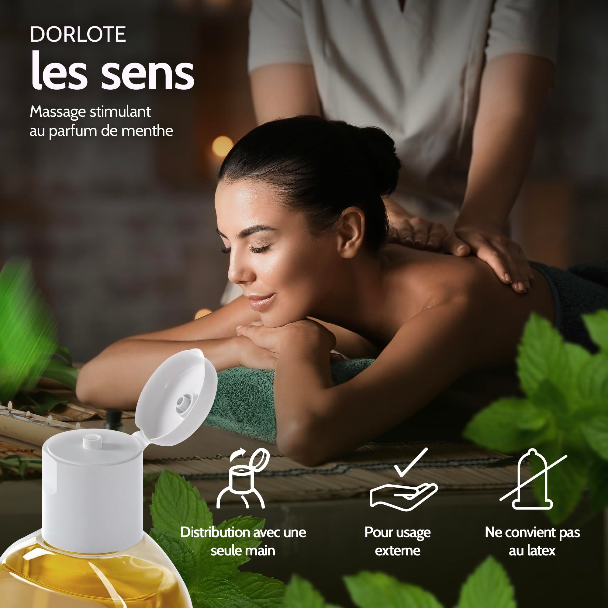 Vibratissimo Huile de Massage Desire Jump