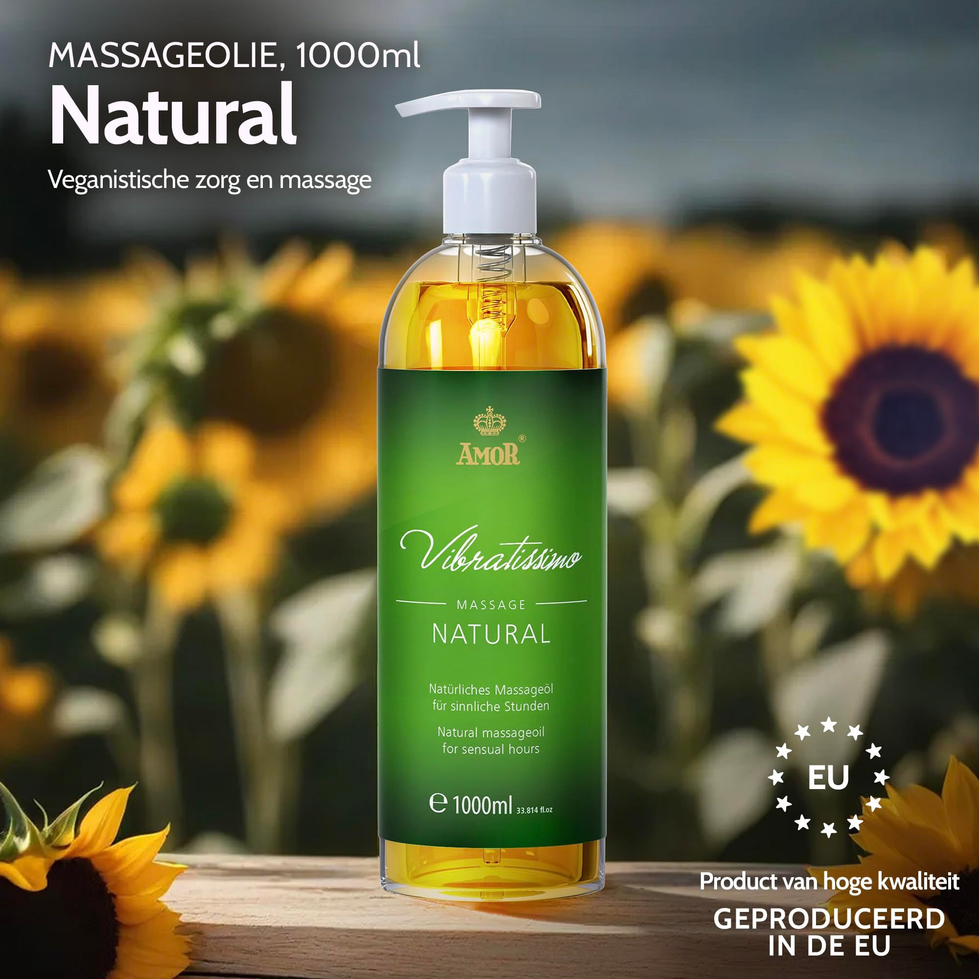 Vibratissimo Massageolie Natural
