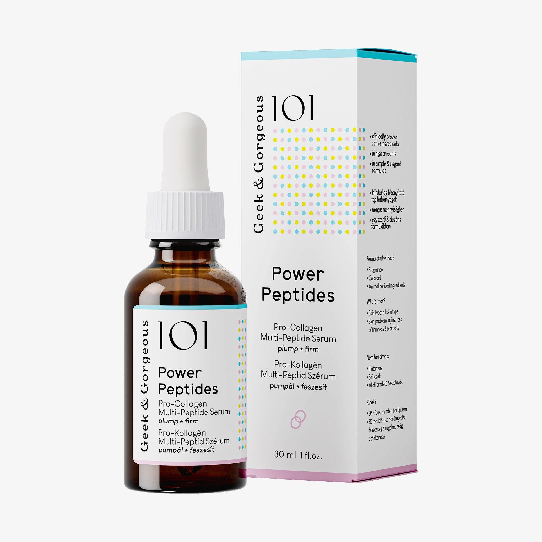 Geek & Gorgeous  Power Peptides