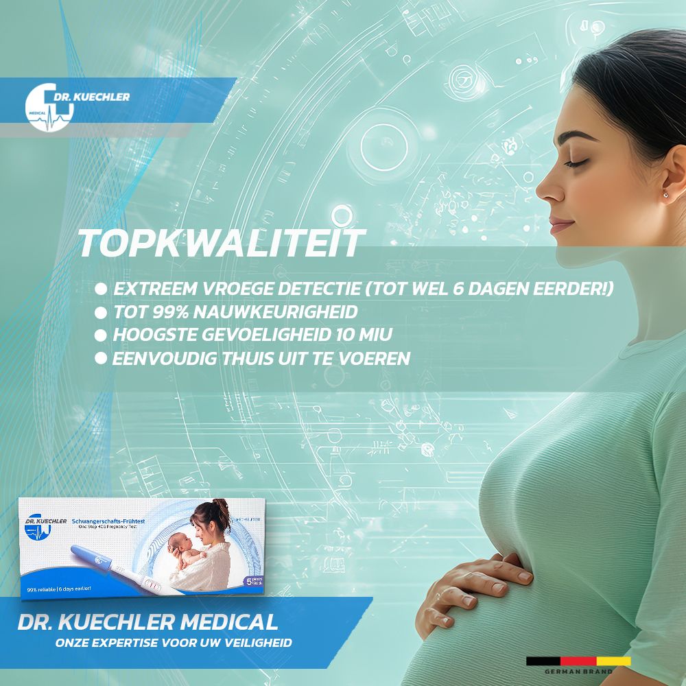 Dr. Kuechler zwangerschapstest: Vertrouwen en nauwkeurigheid.