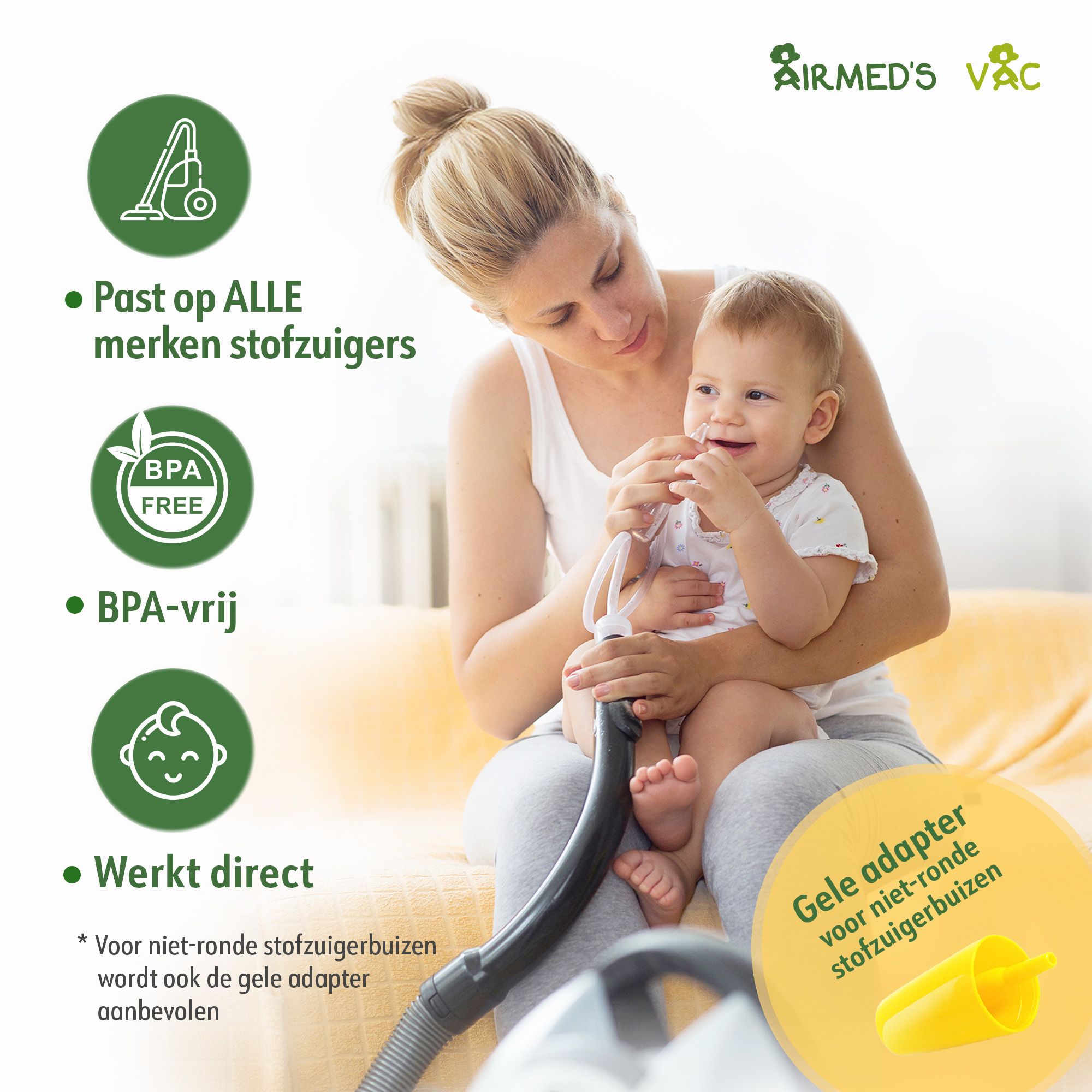 Effectief vanaf dag 1: Door artsen ontwikkelde en klinisch geteste neusreiniger.