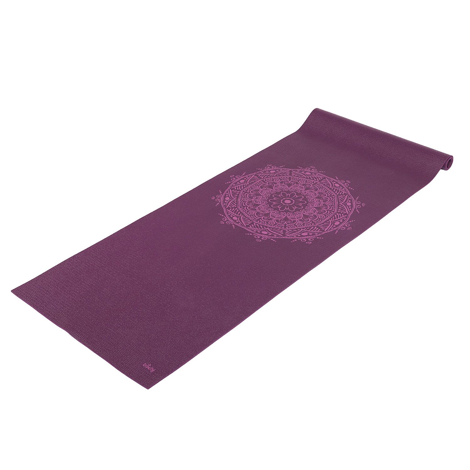 bodhi LEELA Collectie PVC yogamat aubergine/paars