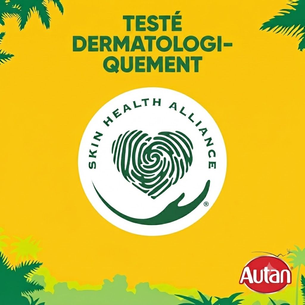Testé dermatologiquement et certifié par la Skin Health Alliance.