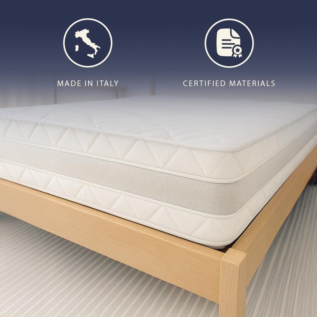 The White Stone Matras 140x200 ergonomisch en ademend 20 cm