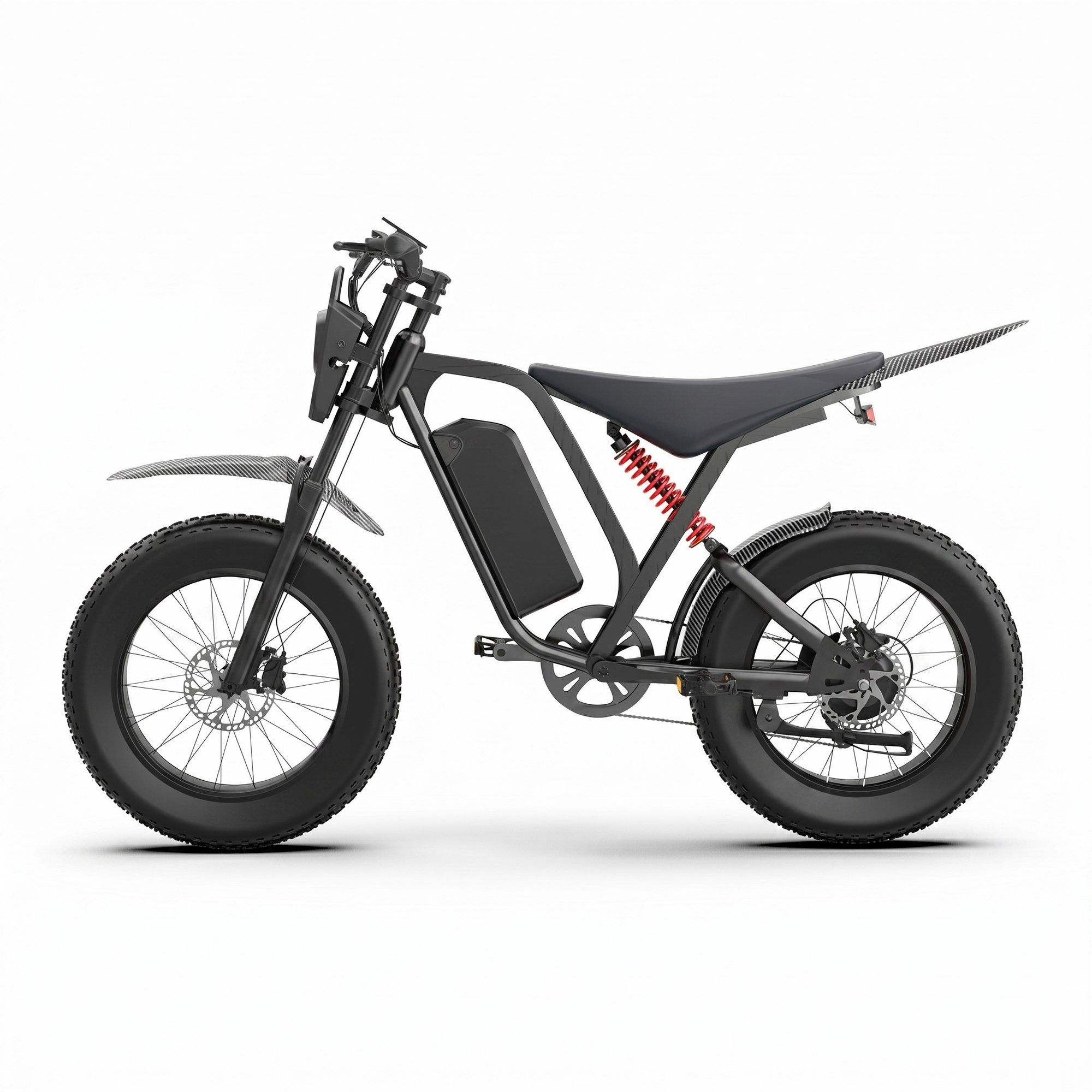 BLUVALL R700 Vélo électrique tout-terrain, batterie 52 V 25 Ah
