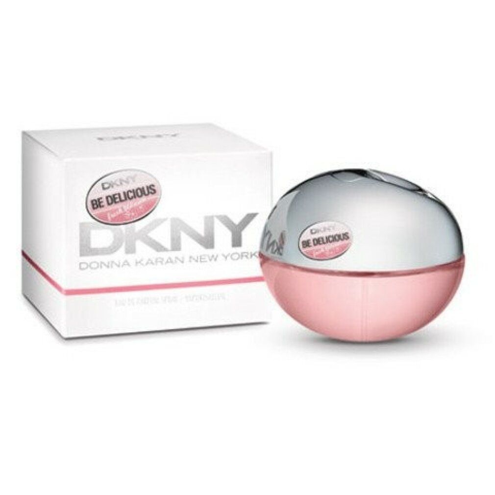 Flacon et emballage DKNY Be Delicious Fresh Blossom Eau de Parfum.