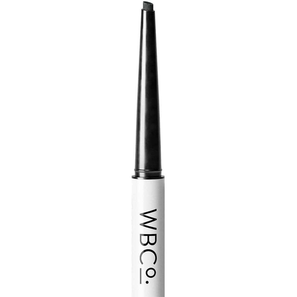 Crayon blanc avec inscription noire WBCo. Pointe noire.